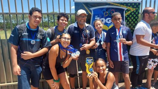 Escola Sesi de Corumbá é destaque na natação dos Jogos Escolares municipais