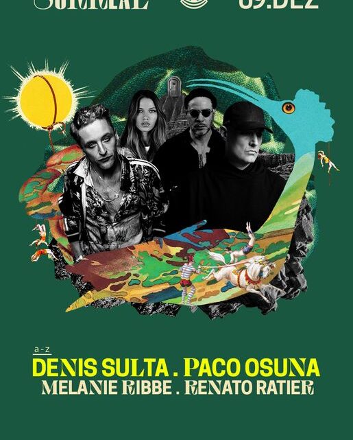 DENIS SULTA E PACO OSUNA NO SURREAL PARK NESTA SEXTA-FEIRA 9 DE DEZEMBRO 