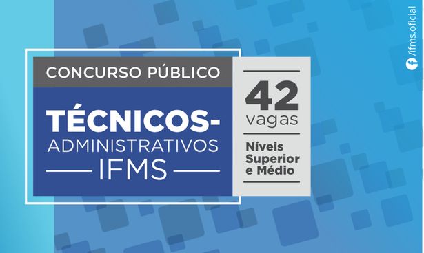  Últimos dias de inscrições para concurso do Instituto Federal do MS