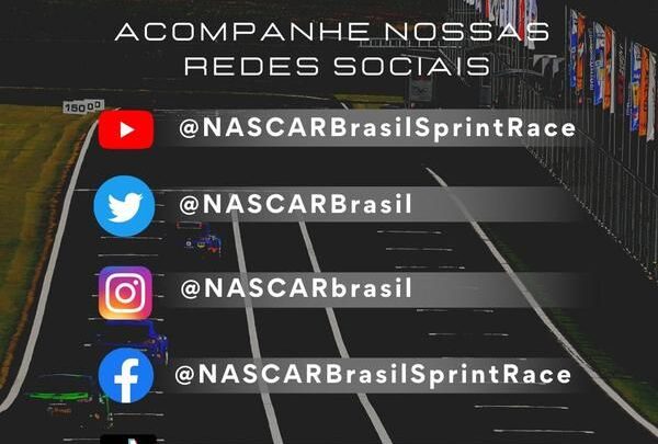 NASCAR Brasil Sprint Race incorpora a nova identidade visual nas suas multiplaformas digitais para 2023