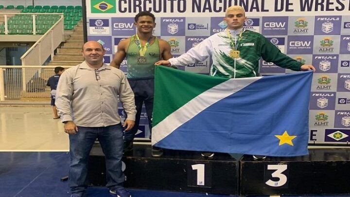 Wrestling de MS fecha temporada com 16 medalhas na etapa Centro-Oeste do Circuito Nacional