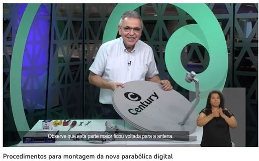 Fundação Roberto Marinho e parceiros oferecem curso grátis para antenistas sobre nova parabólica digital