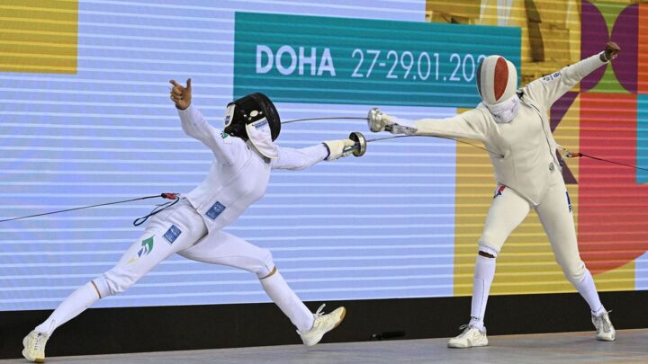 Nathalie Moellhausen brilha e vence Grand Prix de espada de Doha