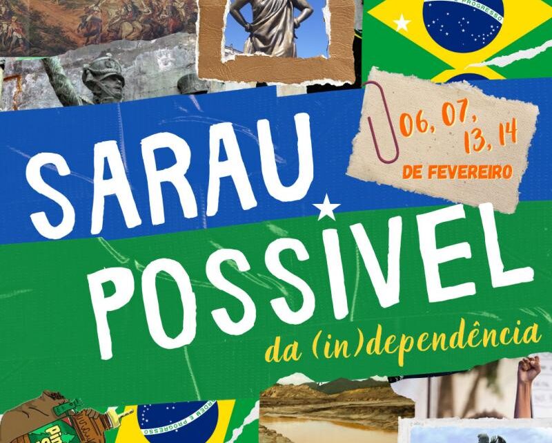 Sarau Possível estreia temporada com especial sobre o Bicentenário da Independência, na Lapa