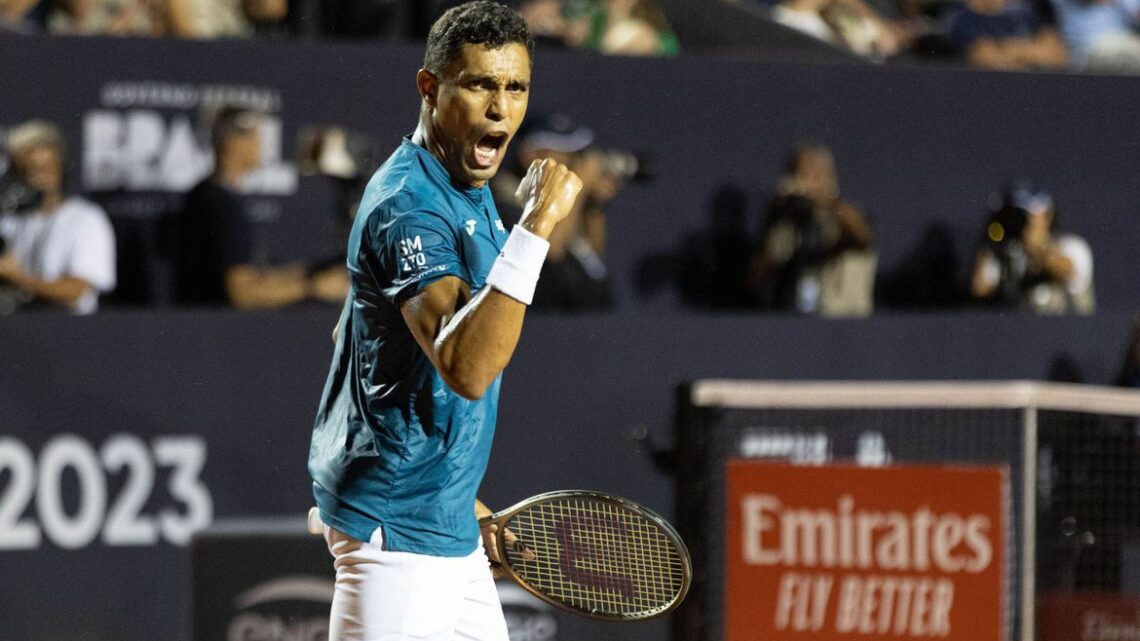 Tênis: Thiago Monteiro inicia Rio Open com vitória sobre Dominic Thiem