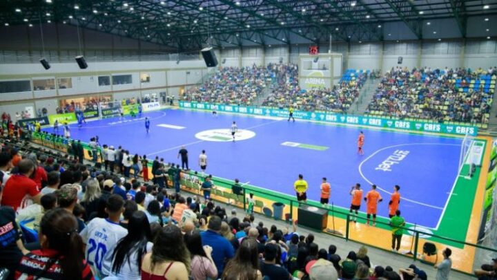 Com apoio do Governo, Arena Maracaju recebe a Supercopa Masculina de Futsal a partir de quarta-feira