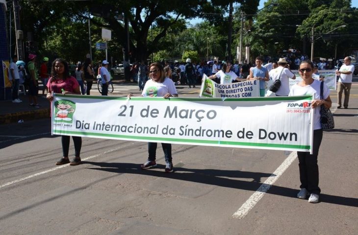 Caminhada em alusão ao Dia Mundial da Síndrome de Down será realizada no dia 21