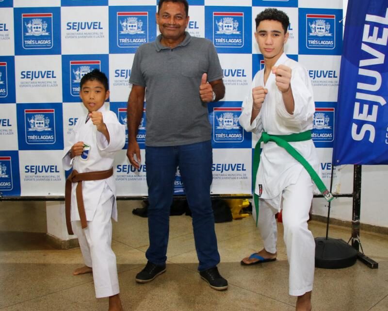 Com apoio da SEJUVEL, Thomaz Ryu Kobayashi vence seletivas e fará parte da delegação brasileira no Sul-americano de karatê