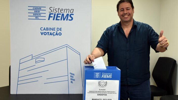 Luciano Andrade Machado Borges é eleito novo presidente do Sindepan-MS