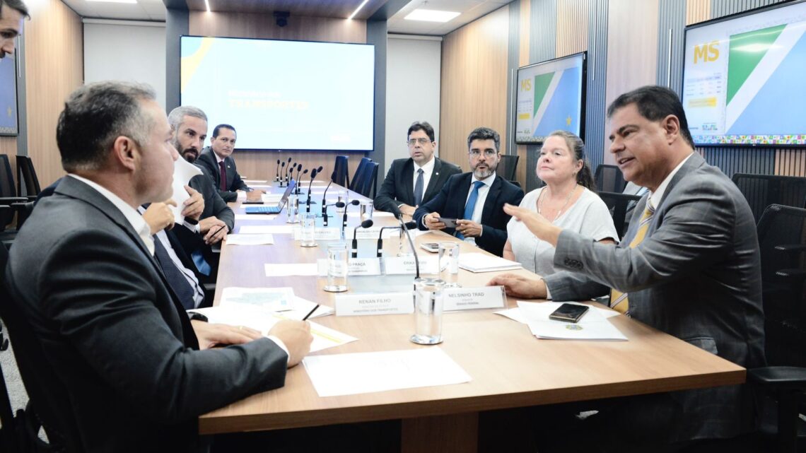 Senador Nelsinho Trad intervém por obras da Rota Bioceânica no Ministério dos Transportes