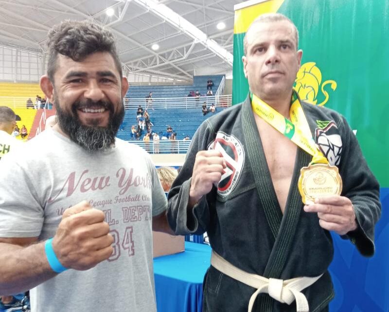 Com apoio da SEJUVEL, lutador três-lagoense é campeão brasileiro de jiu-jitsu