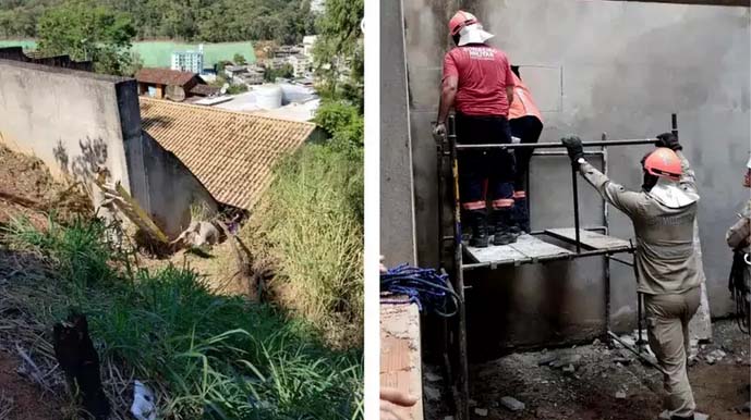 ES: jovem dada como desaparecida é encontrada dias depois presa em buraco de 10 metros