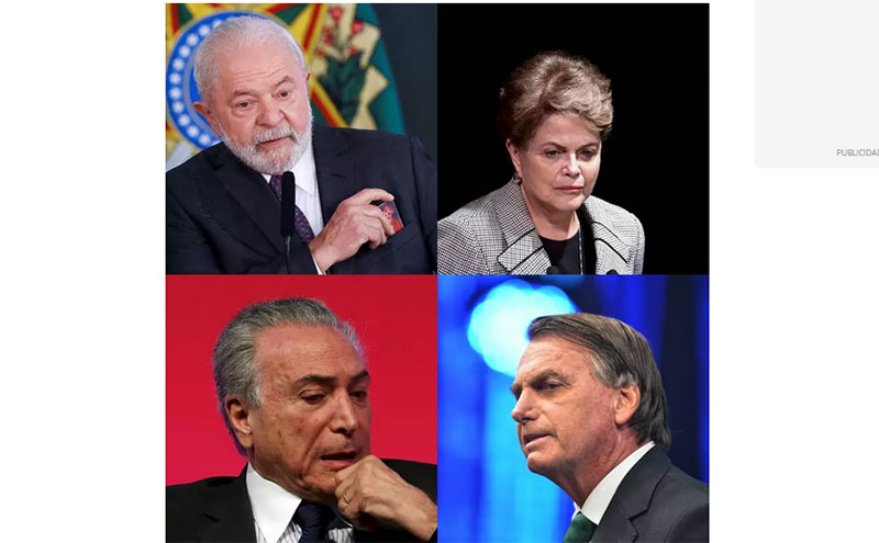 Lista revela valores de itens recebidos por Lula, Dilma, Temer e Bolsonaro na Presidência