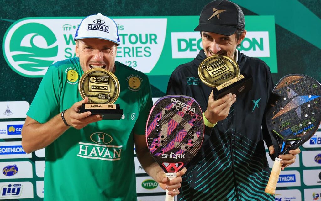 André Baran é campeão do Sand Series Brasília Decathlon de Beach Tennis