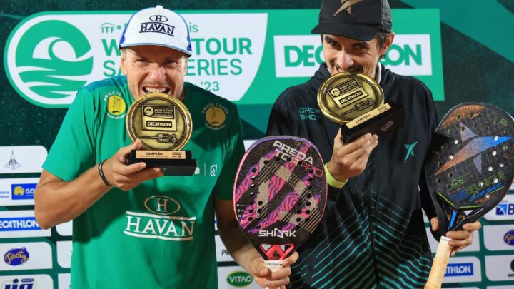 André Baran é campeão do Sand Series Brasília Decathlon de Beach Tennis