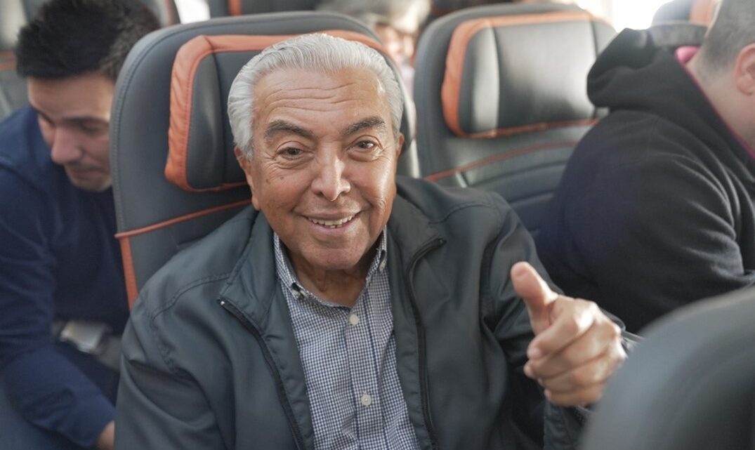 Mauricio de Sousa viaja com a GOL no avião “Mônica 60” pela primeira vez para receber homenagens em João Pessoa