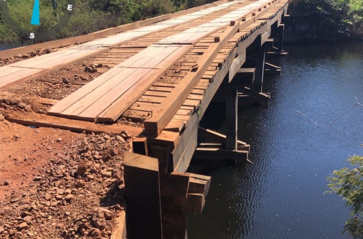 Ponte na MS-184 em Corumbá é interditada para manutenção