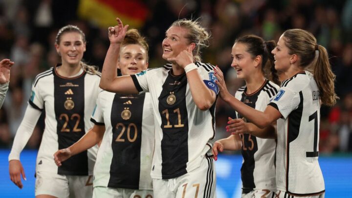 Alemanha vence o Marrocos por 6 a 0, a maior goleada da Copa Feminina