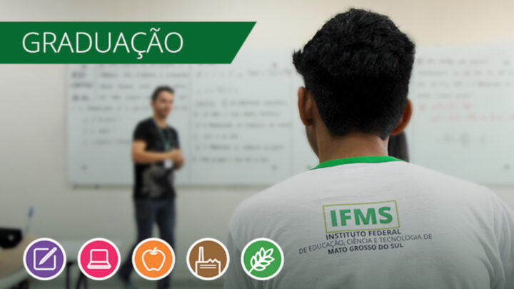 IFMS abre prazo para inscrição em cursos gratuitos de graduação