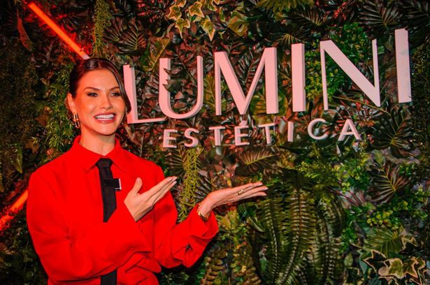 Andressa Suita desembarca em São Paulo para inauguração das primeiras unidades da Lumini