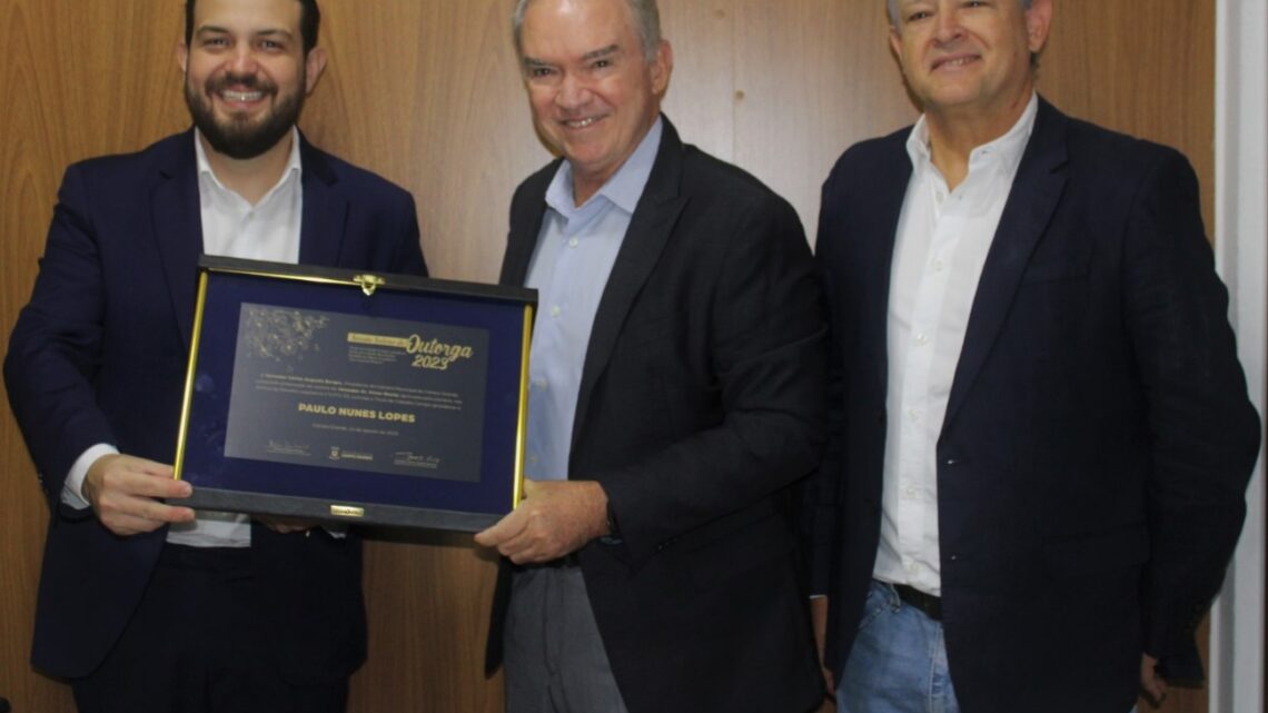 Diretor-presidente do Grupo Way Brasil, Paulo Nunes Lopes, recebe título de Cidadão Campo-Grandense