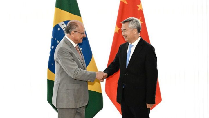 Alckmin recebe delegação chinesa no Palácio do Itamaraty