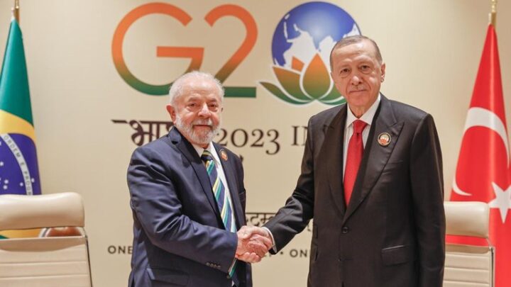 Lula se reúne com o presidente da Turquia durante Cúpula do G20