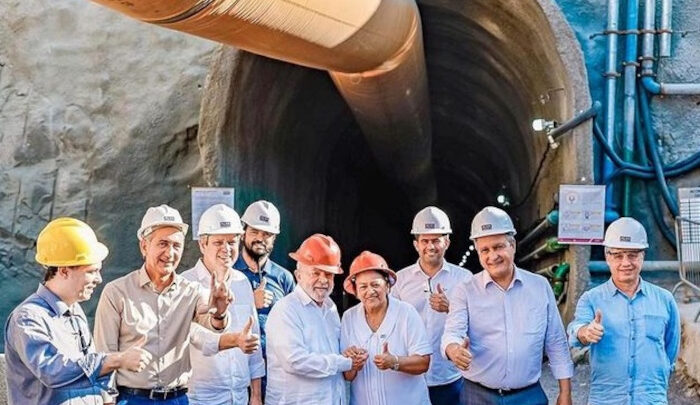 Presidente Lula e Governadora do Rio Grande do Norte visitam obras do Ramal do Apodi