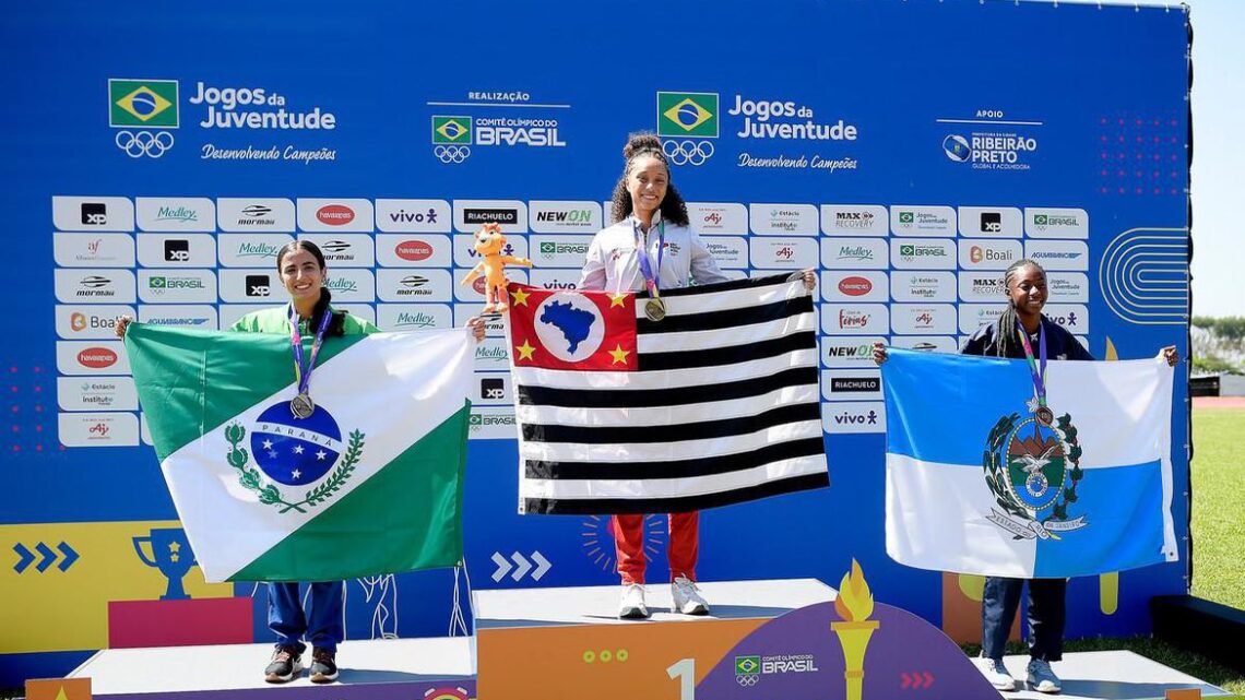 Estado de São Paulo lidera quadro de medalhas nos Jogos da Juventude