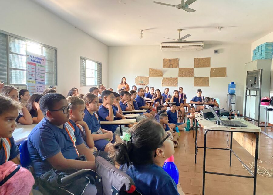 Sebrae/MS promove palestra sobre competências empreendedoras para estudantes de Aparecida do Taboado (MS)