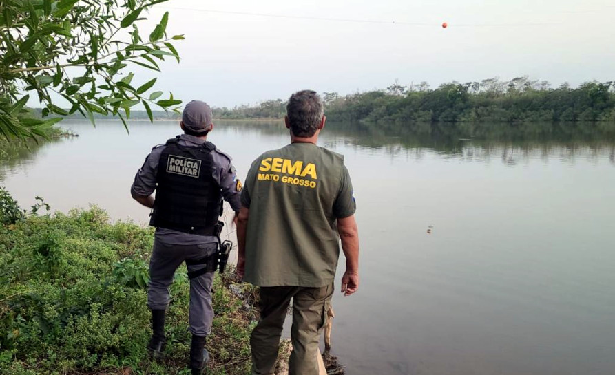 Mais de 360 armadilhas são retiradas dos Rios Cuiabá e Manso em 15 dias