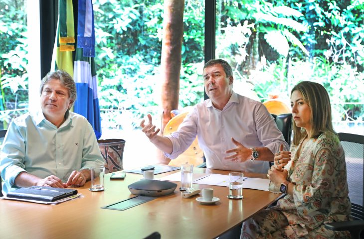 Governador se reúne com senadores para defender interesses de MS na reforma tributária