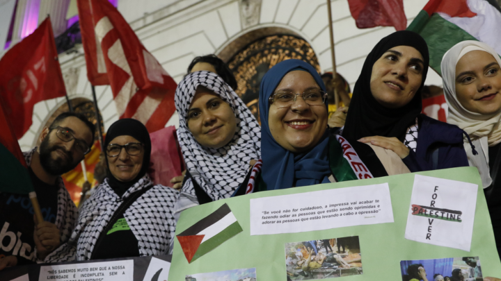 Rio de Janeiro tem ato em solidariedade ao povo palestino