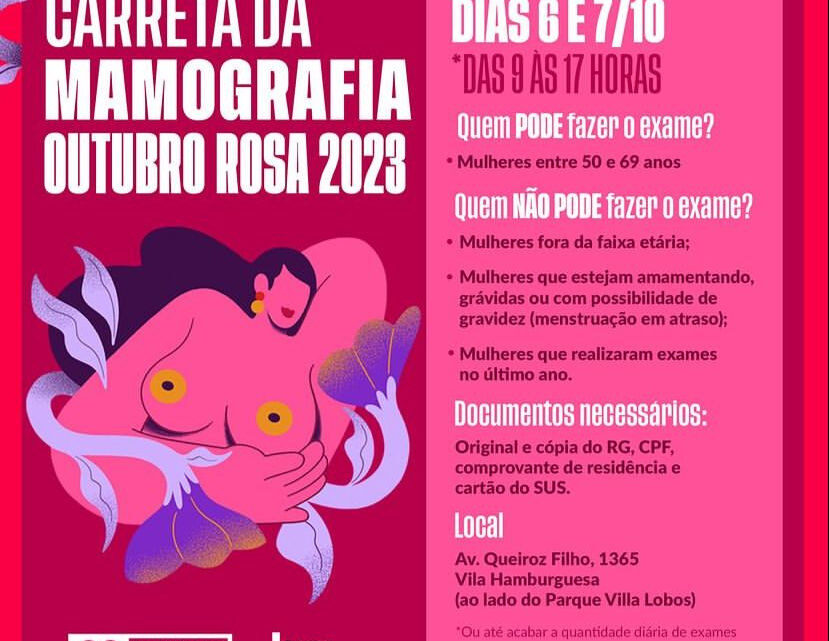 Instituto Avon realiza a 10ª Edição do evento Giro Pela Vida com atrações musicais e exames gratuitos de mamografia