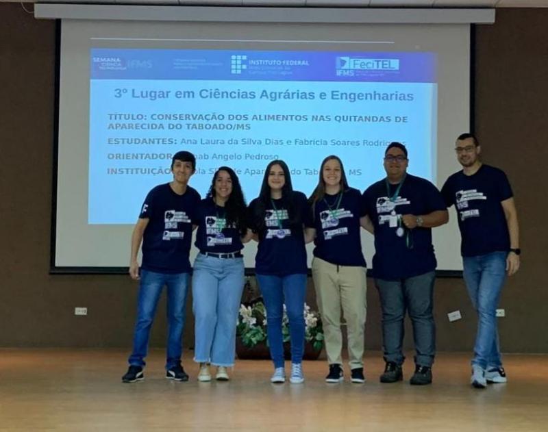 Estudantes da Escola Sesi são premiados na semana de ciência e tecnologia do IFMS