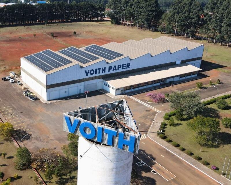 Voith investe em autogeração de energia solar nas unidades de Mucuri e Ponta Grossa  