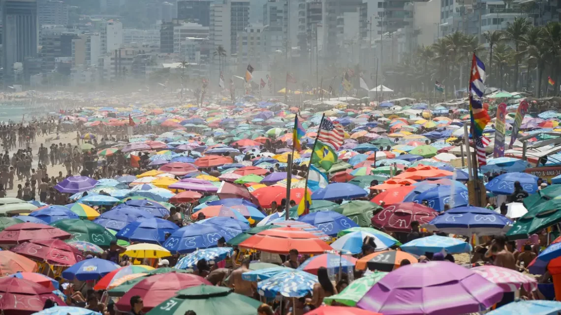 Onda de calor atinge 2,7 mil cidades e deve durar até sexta-feira