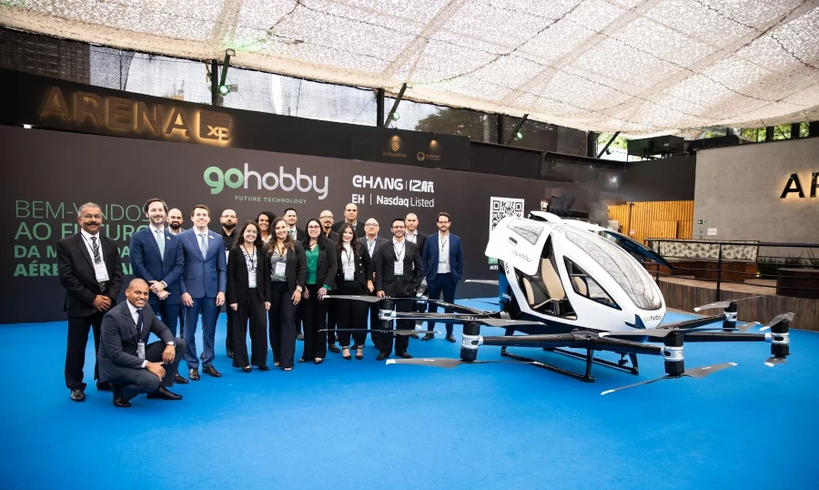Gohobby faz evento de lançamento do primeiro “Carro Voador” no Brasil