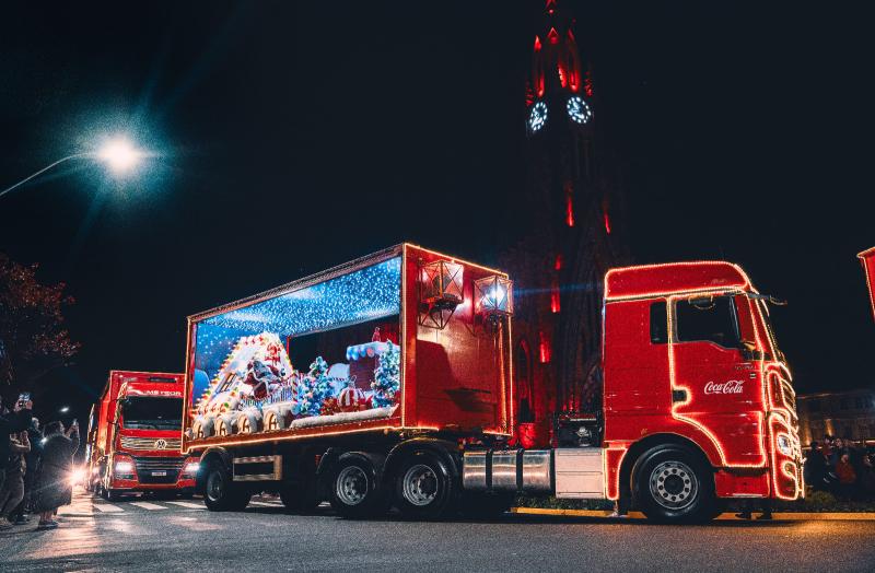 Caravana de Natal da Coca-Cola chega na nesta quinta-feira em Campo Grande 
