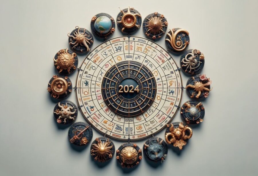 Descubra como será 2024 de acordo com a sensitividade, astrologia, tarô, búzios e dominomancia