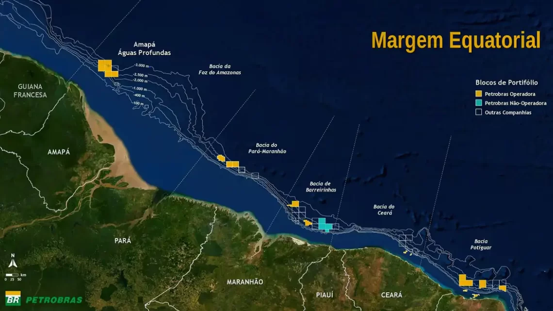 Petrobras envia sonda à Margem Equatorial para retomar exploração