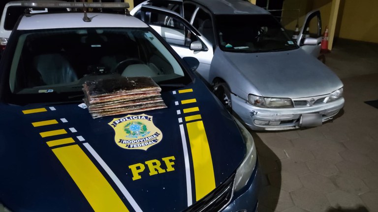 PRF apreende 11kg de cocaína em Bataguassu (MS)