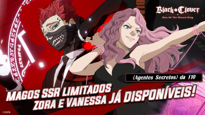 Novos magos SSR e desafios emocionantes na temporada 10 de Black Clover M!