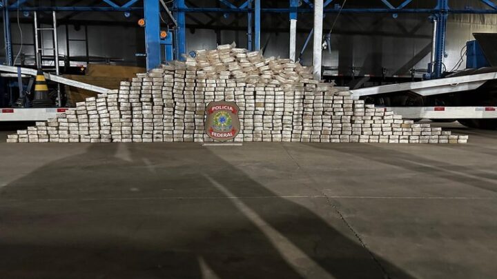 Polícia Federal apreende mais de 600 kg de cocaína em Brasilândia – MS