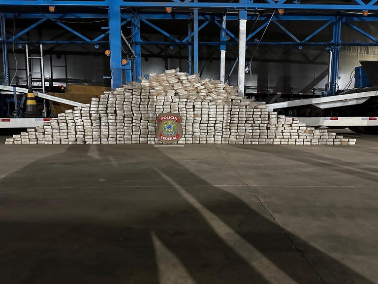 Polícia Federal apreende mais de 600 kg de cocaína em Brasilândia – MS