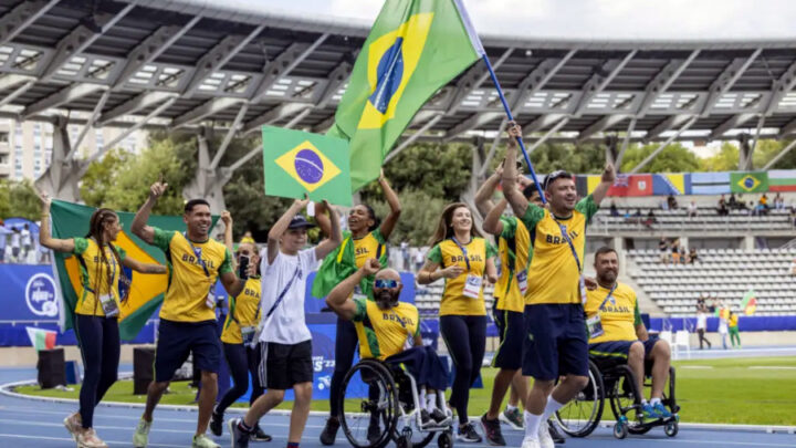 Brasil terá 274 atletas nos Jogos Paralímpicos de Paris 2024