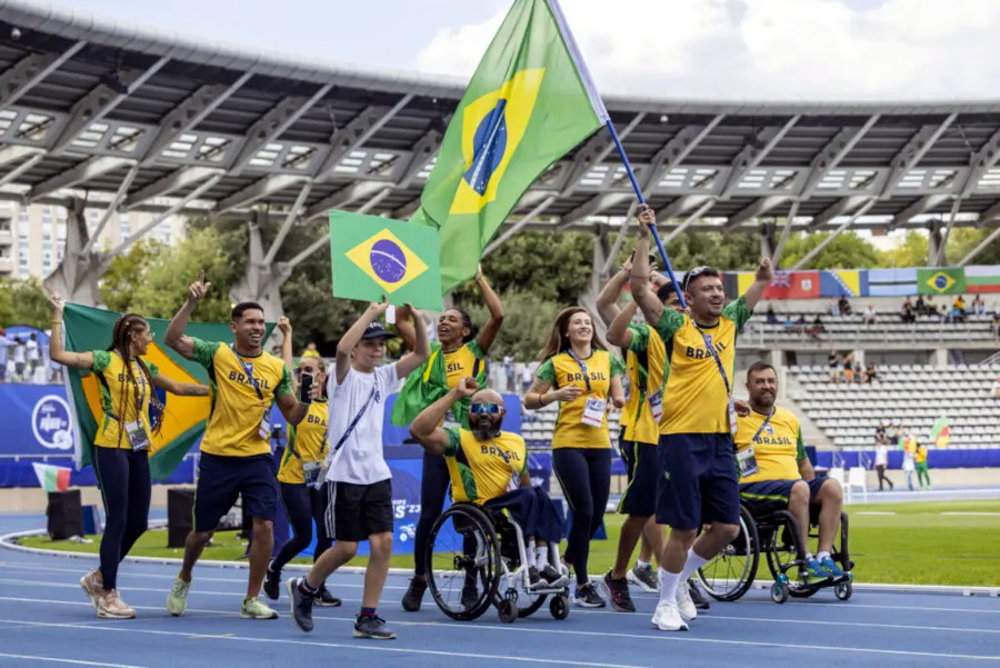 Brasil terá 274 atletas nos Jogos Paralímpicos de Paris 2024