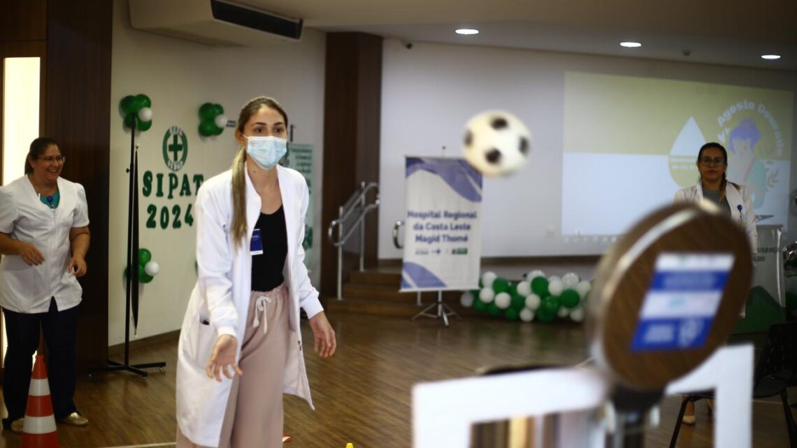 Hospital Regional de Três Lagoas realiza Semana de Prevenção de acidentes de trabalho