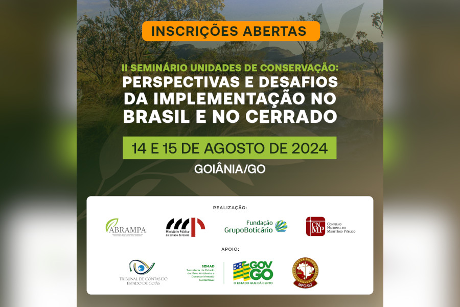 Goiânia sediará 2ª edição de seminário nacional sobre os desafios na implementação e gestão das Unidades de Conservação; proteção do Cerrado será destaque