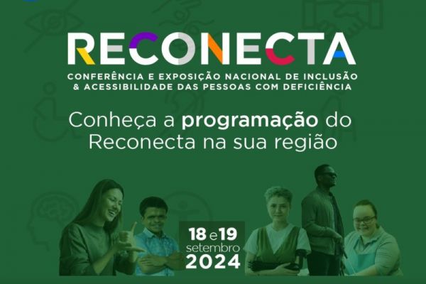 Reconecta acontece nos dias 18 e 19 de setembro